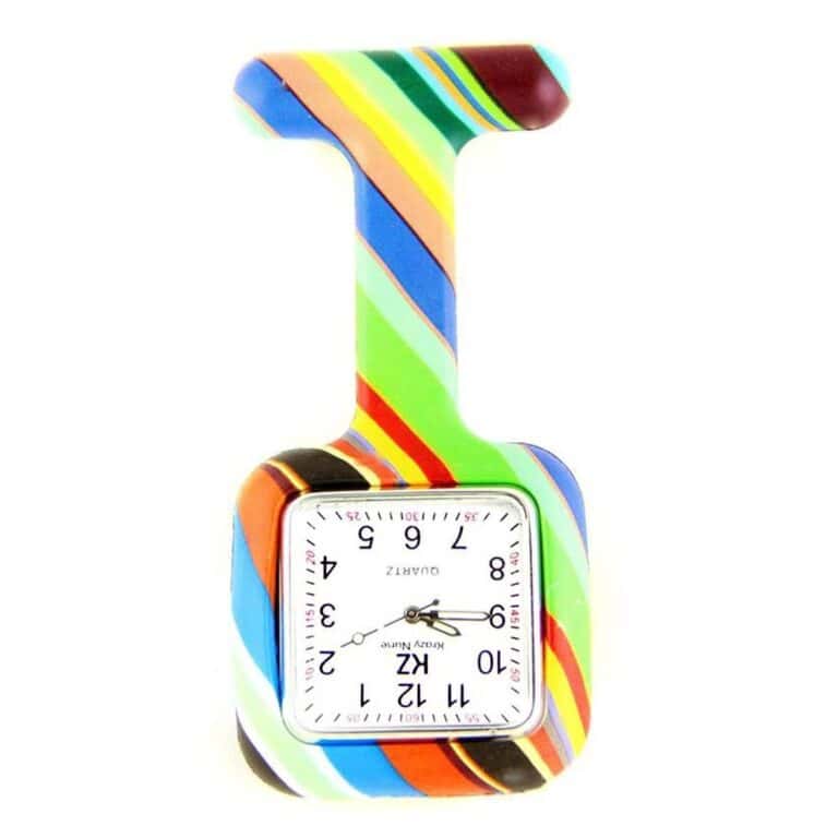 Montre Infirmière Silicone Carrée KRAZY 105