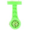 Montre infirmière Plastique Vert broche 107