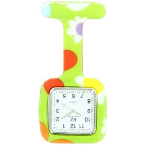 Montre Infirmière Silicone Fleurs Dessins KRAZY 113