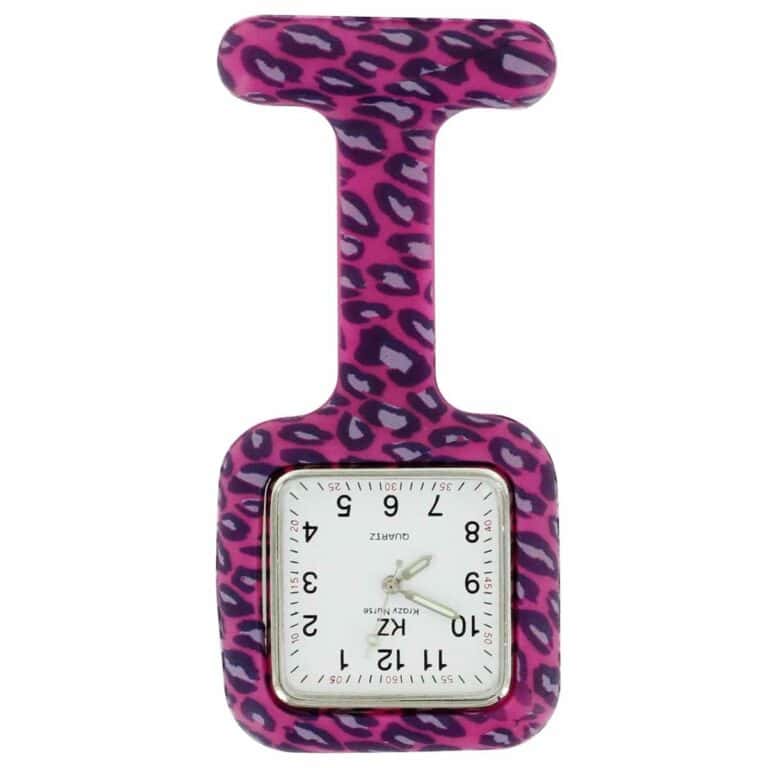 Belle Montre Infirmière Silicone Carrée KRAZY 127