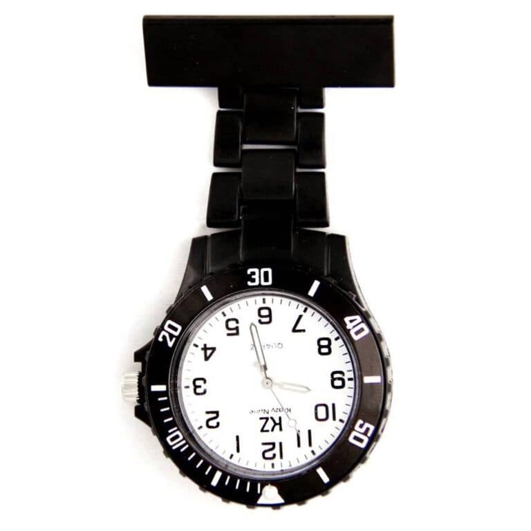 Montre infirmière Plastique Noir 140