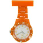 Montre infirmière Plastique Orange 141