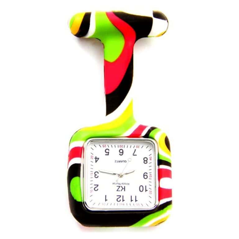 Montre Infirmière Originale Silicone Carrée KRAZY 148