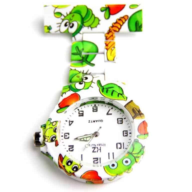 Montre Originale Infirmière Plastique Chenille KZ 167