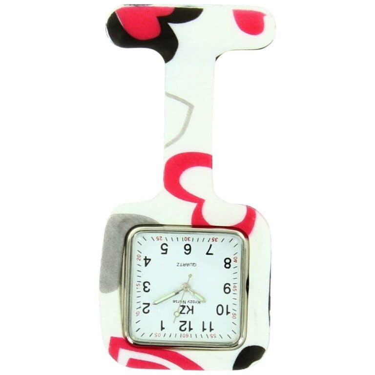 Montre Infirmière Silicone Coeur KRAZY 192