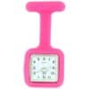 Montre Infirmière Silicone Rose Fuchsia CARRE 27