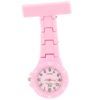 Montre infirmière Plastique Rose Bonbon broche 51