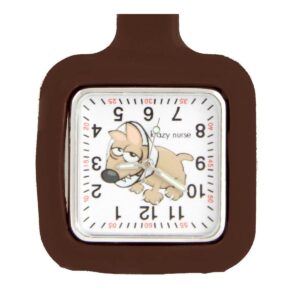 Montre Infirmière Originale Silicone Chien KRAZY 69