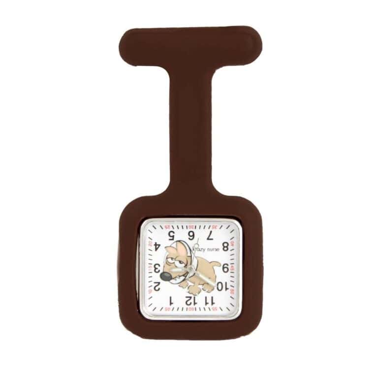 Montre Infirmière Originale Silicone Chien KRAZY 69