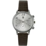 Montre Femme Couleur Marron Strass Style Chrono BELLOS