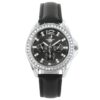 Montre Femme Noir Strass M. John