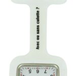 Montre Infirmière Silicone Blanc KZ Avec ou sans culotte ?