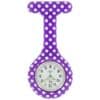 BelleMontre Infirmière Silicone Violet Pois KZ