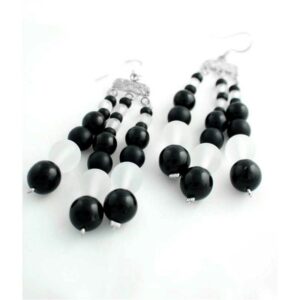 Boucles d'Oreilles Femme Perles Verre MURANO