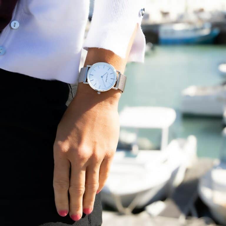 Montre Femme ornée Cristal Swarovski® Louise Pearl