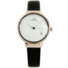 Superbe Montre Femme Dateur Bracelet Noir GIORGIO