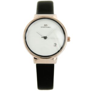 Superbe Montre Femme Dateur Bracelet Noir GIORGIO