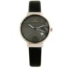 Montre Fashion Femme Dateur Bracelet Noir GIORGIO