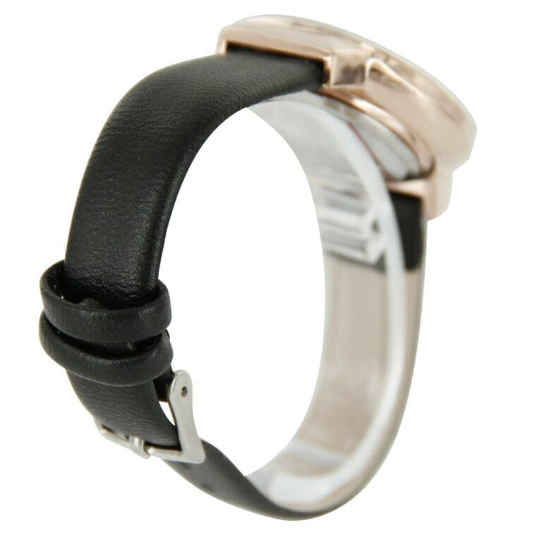 Montre Fashion Femme Dateur Bracelet Noir GIORGIO