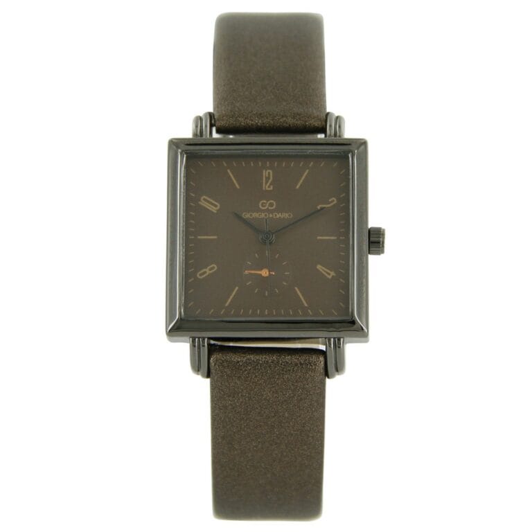 Coffret Montre de Femme Bracelet Marron GIORGIO