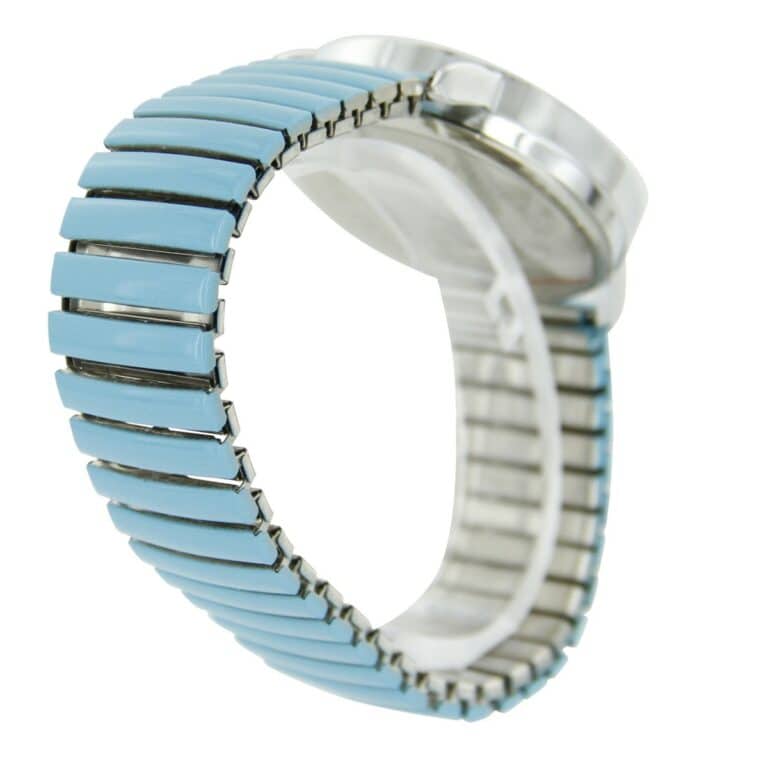 Montre Femme Bracelet Elastique Métal Bleu GIORGIO