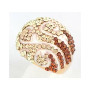 Bague Arabesque Dorée Femme DAPHNEE