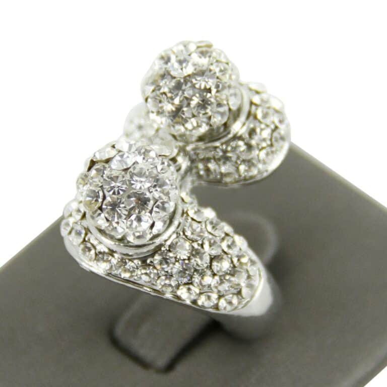Bague Femme Boules Strass DAPHNEE