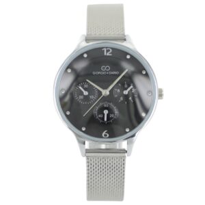 Splendide Coffret Montre Femme Milanais Argent GIORGIO