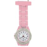 Montre Orgininale Infirmière Métal Rose KRAZY