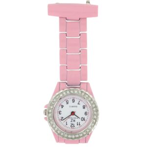 Montre Orgininale Infirmière Métal Rose KRAZY