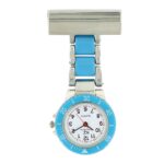 Montre Infirmière Fashion Métal Bleu KRAZY