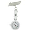 Montre Infirmière Coeur en Métal Blanc KRAZY