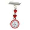 Montre Infirmière Coeur Métal Couleur Rouge KRAZY