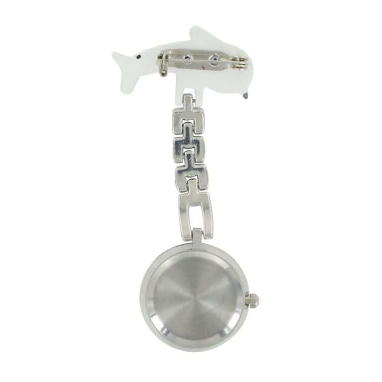 Montre Infirmière Dauphin Blanc KRAZY