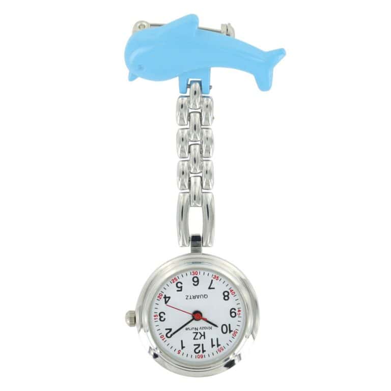 Montre Infirmière Dauphin Bleu KRAZY