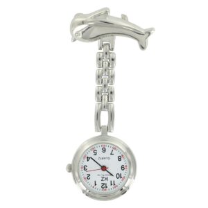 Montre Infirmière Dauphin Argenté KRAZY