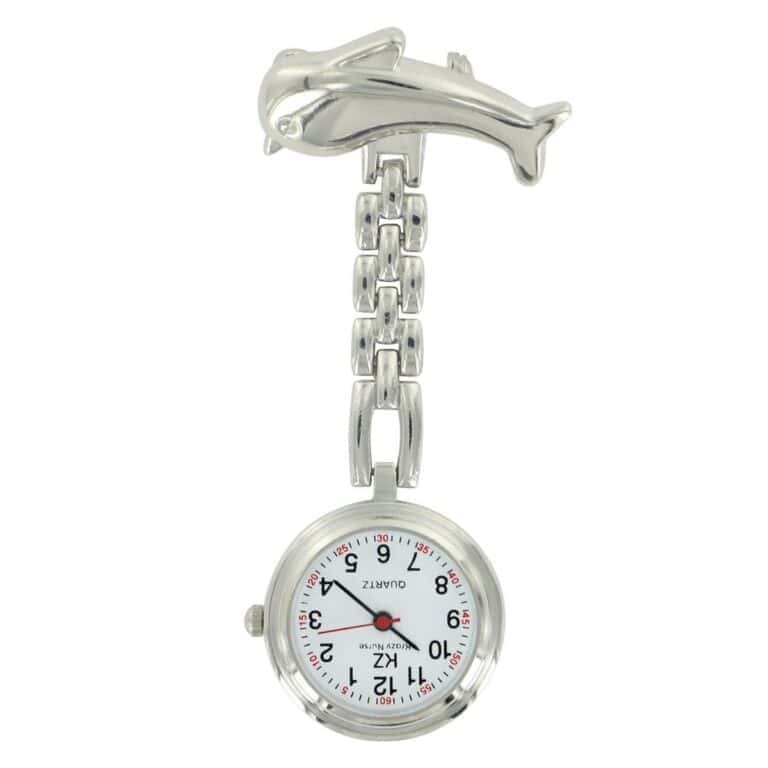 Montre Infirmière Dauphin Argenté KRAZY