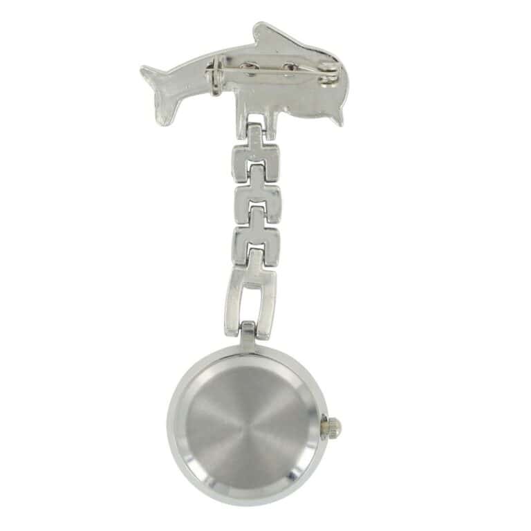 Montre Infirmière Dauphin Argenté KRAZY