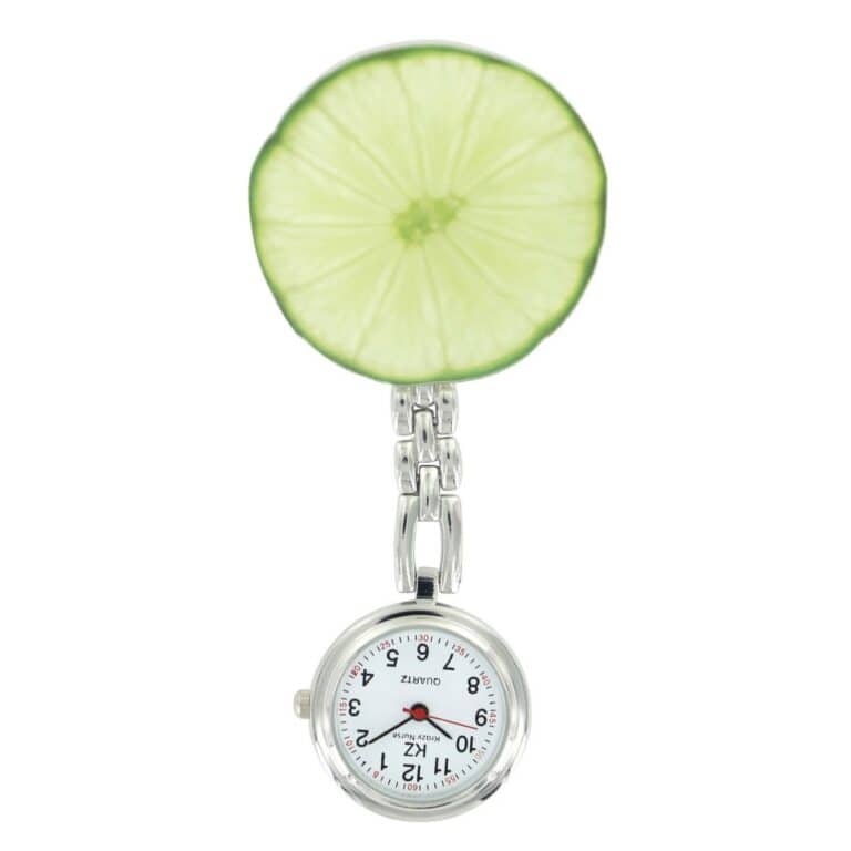Montre Infirmière Citron Vert Pince KRAZY