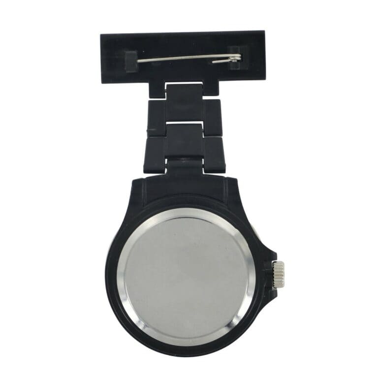 Belle Montre Infirmière Plastique Noir Strass