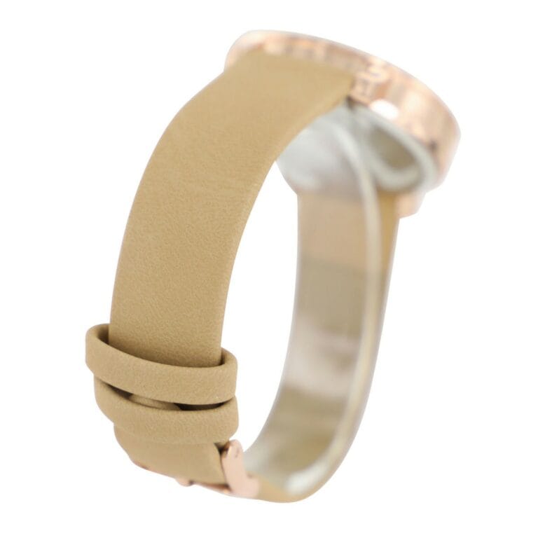 Montre de Femme Effet Chrono Beige GIORGIO