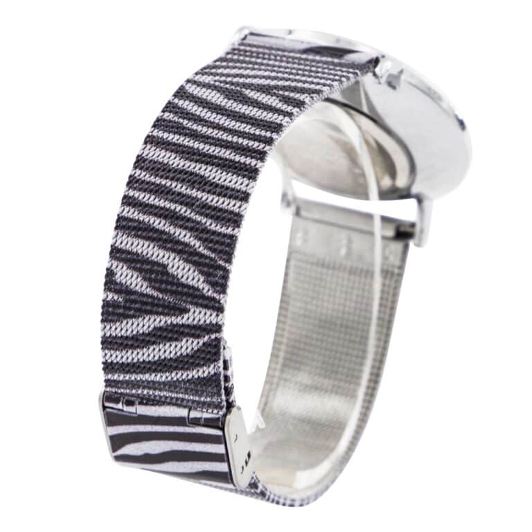 Montre Femme Bracelet Milanais Zébré GIORGIO