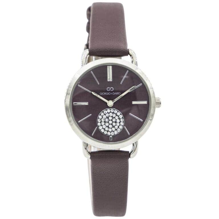 Belle Montre Femme Violet GIORGIO Strass