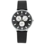 Coffret Montre Homme Cuir Noir GIORGIO