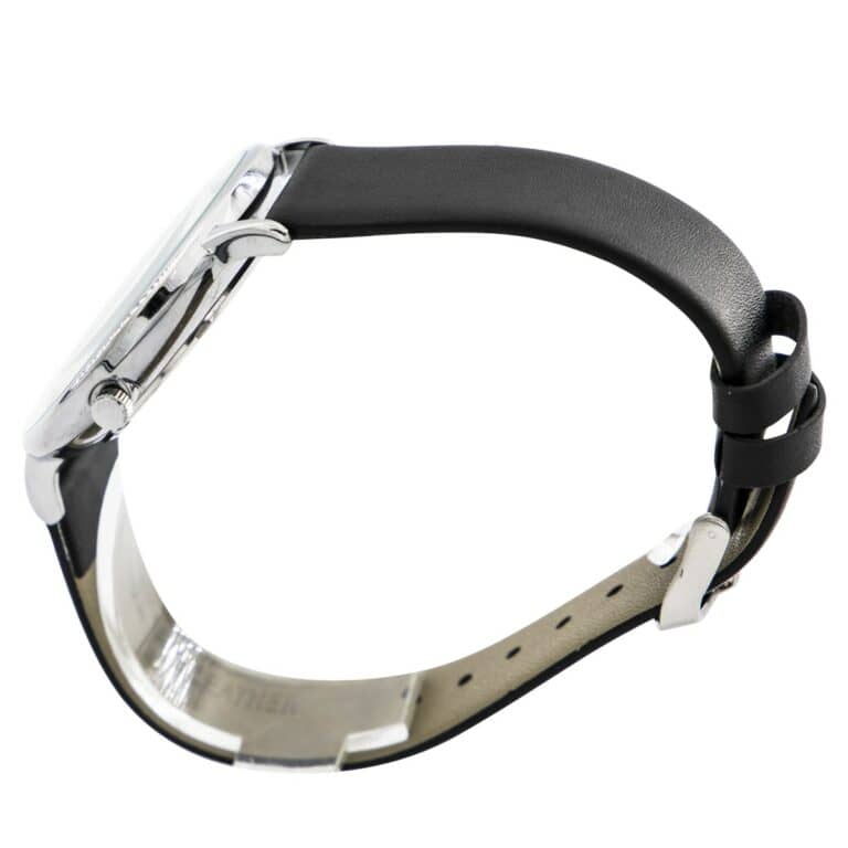 Coffret Montre Homme Cuir Noir GIORGIO