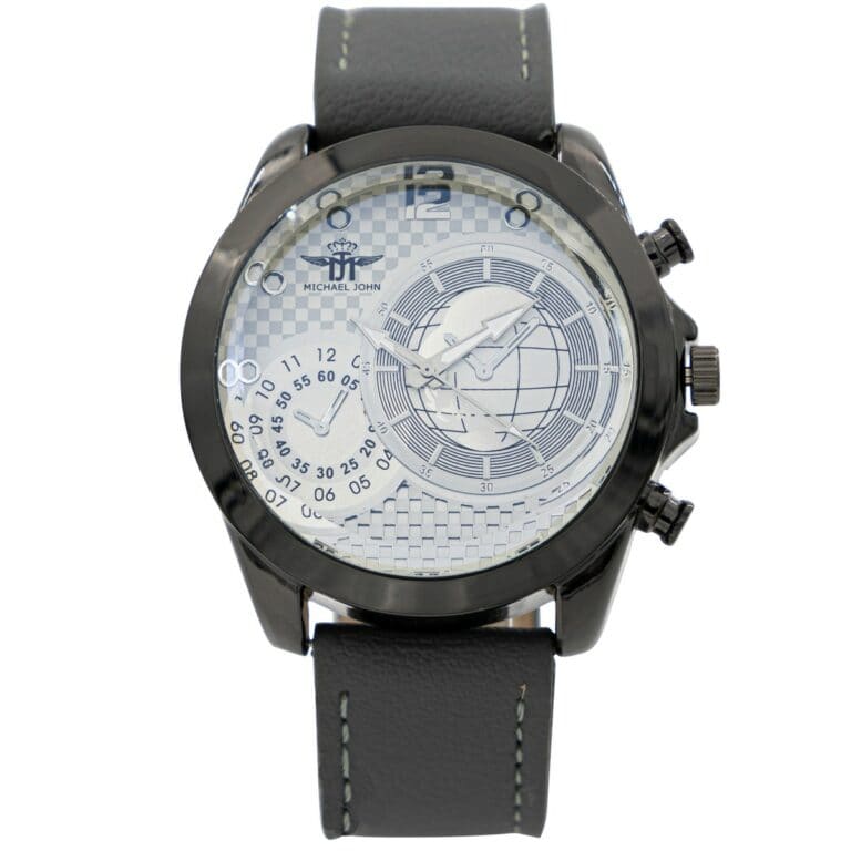 Montre Homme Bracelet Gris M. JOHN