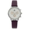 Montre Femme Violet Chrono M. JOHN