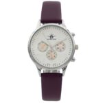 Montre Femme Violet Chrono M. JOHN