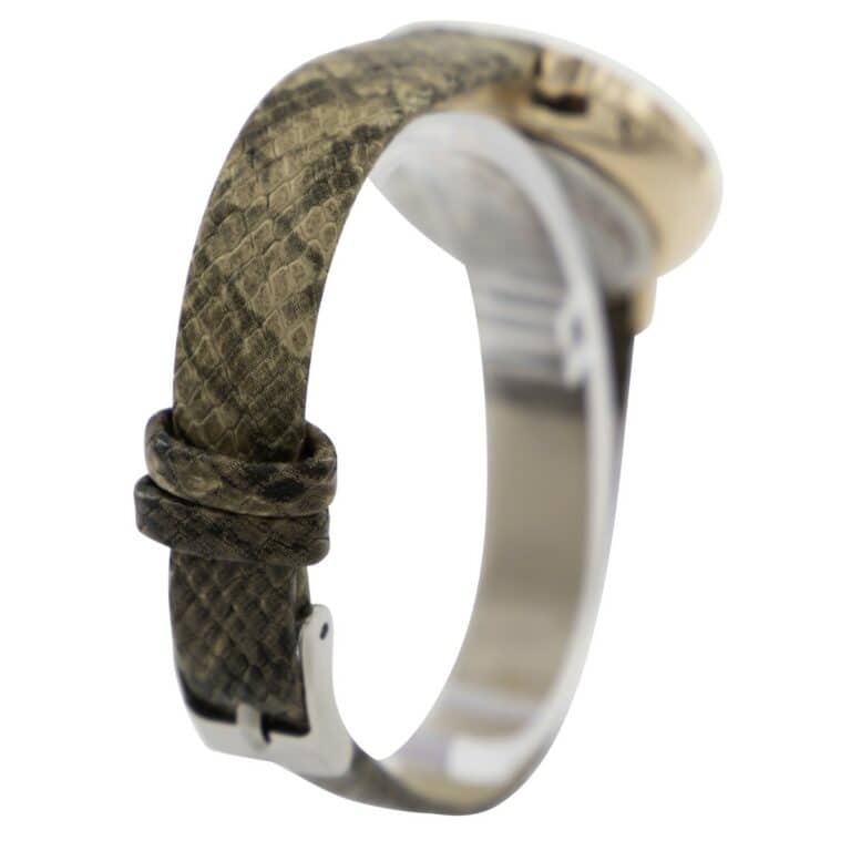 Montre Femme Marron Serpent M. JOHN