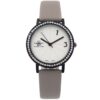 Montre Femme Gris Strass M. JOHN
